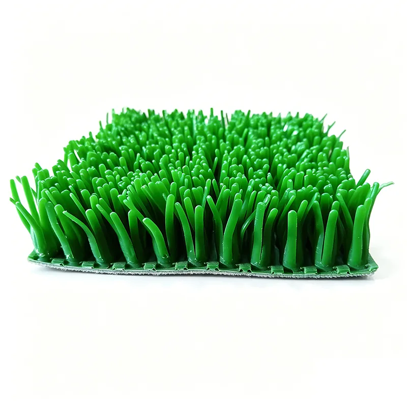Tapis d'herbe à l'orpaillage