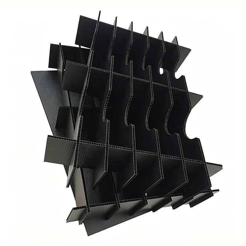 Diviseurs de protection en panneau creux PP pour instruments de précision